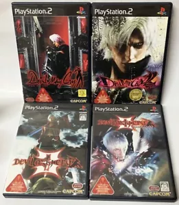 Devil May Cry 1 2 3 & Special Edition set Sony Playstation2 PS2 Japanese ver - Picture 1 of 6