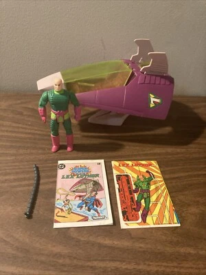 Kenner Super Powers Lex-Soar 7 Ship & Lex Luthor 1984 de colección Foto 1 de 4