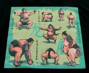 Camiseta SUMO WRESTLERS Lucha Libre Japonesa Negra SS Talla L - Imagen 1 de 6