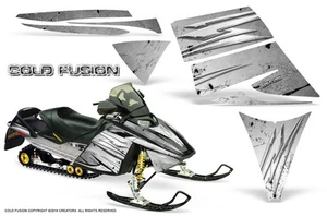 SKI-DOO REV MXZ 03-09 SNOWMOBILE SLED CREATORX GRAPHICS KIT COLD FUSION W - Picture 1 of 1