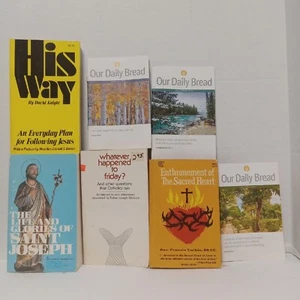 Lot of 4 Catholic Books Our Daily Bread David Knight, Edward Thompson Softback - Picture 1 of 17