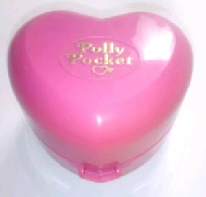 1991 BLUEBIRD POLLY POCKET BATHTIME FUN PINK HEART Only P16 - Picture 1 of 8