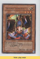 2004 Yu-Gi-Oh! Invasion of Chaos Unlimited Sasuke Samurai #3 (R) READ 0j6