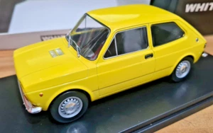 Fiat 127 Gialla - Scala 1:24 WhiteBox WBX124109 - Foto 1 di 7