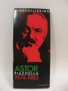 1991 Piazzollissimo Astor Piazzolla 1974-1983 3 CD Boxed Set - Imagen 1 de 7