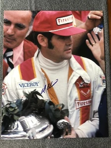 Al Unser signiert IRL Indy 500 Champion 16x20 Timeless Legends Echtheitszertifikat - Bild 1 von 1