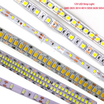 12v 5M 600 LED Flexible Strip Light 2835 3014 5050 5630 5054 led tape lamp strip - Image 1 of 4