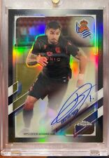 2021 Topps Chrome X Real Sociedad Mikel Merino Refractor On Card