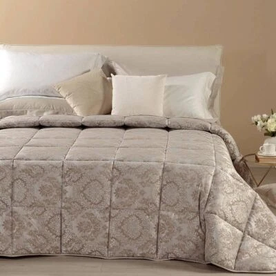 Trapunta Piumone invernale Mida di Caleffi in Raso Matrimoniale AB005 - Immagine 1 di 4