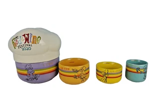 Disney Parks Figur 5-teiliges Messbecher Set Ratatoiulle Remy Essen & Wein - Bild 1 von 8