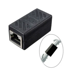 RJ45-Buchse zu Buchse CAT6 5e Netzwerkpaar LAN-Ethernet-Anschlussadapter - Afbeelding 1 van 12