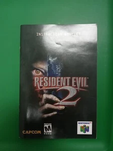 Nintendo 64 N64 Resident Evil 2 Bedienungsanleitung - Bild 1 von 2