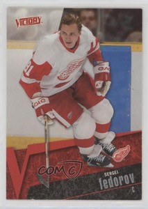 2003-04 Upper Deck Victory Sergei Fedorov #62 HOF