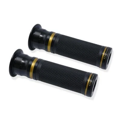 CNC Racing black/gold aluminum grips EVO Ducati Multistrada 950S 2019-2021 - Imagem 1 de 4