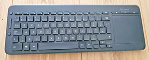 MICROSOFT ALL-IN-ONE MEDIA KEYBOARD WIRELESS WITH DONGLE - Picture 1 of 4