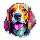 Autoaufkleber Sticker Niedlicher Beagle Aufkleber