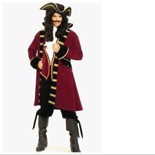 Forum Designer Deluxe Pirate Captain Costume New Size Small