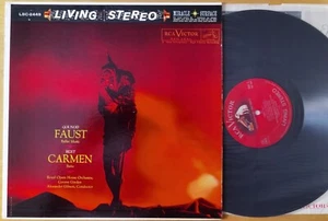 RARE PROMO ALEXANDER GIBSON GOUNOD BIZET Faust Carmen LP RCA LSC 2449 1S ED1 - Picture 1 of 2