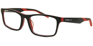 TAG Heuer B-Urban Black /Red TH0555 002 Glasses Frame 55mm - Picture 1 of 4