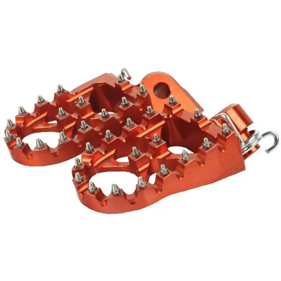 KTM 300 SX F 2016 ESTRIBERAS ACCOSSATO EXTRA ANCHAS NARANJA ERGAL TODOTERRENO REPOSAPIÉS Foto 1 de 3