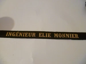 INGENIEUR ELIE MONNIER Band mit Bachi-Beschriftung Schiff Marine - Bild 1 von 3