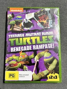TMNT Teenage Mutant Ninja Turtles Renegade Rampage Season 2 Vol 3 DVD NEW - Picture 1 of 2