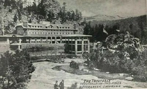 c. 1923 The Troutdale Postcard Evergreen CO Colorado - Picture 1 of 3
