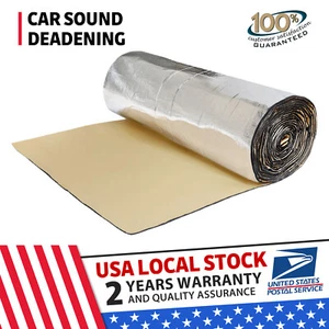 16Sqft Sound Deadener Automotive Insulation Heat Shield Noise Kill Damping Mat - Picture 1 of 24