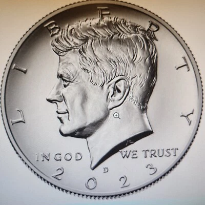 (1) 2023-D Kennedy Half Dollar Bu Uncirculated Condition - Image 1 of 2