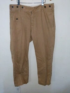 Rarität Polo Ralph Lauren Military Engineer Khaki Braun Hose Trousers 36 X 32 - Bild 1 von 10