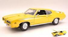 1 18 MotorMax Pontiac Gto Judge 1969 Yellow MTM73133Y Miniature