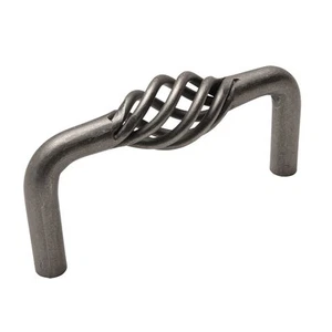 Cosmas Cabinet Hardware Weathered Nickel Birdcage Handle Pulls #9992-030WN - Picture 1 of 1
