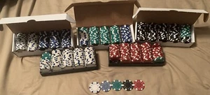 5 sets of Side Pot Poker blackjack Chips - Picture 1 of 7