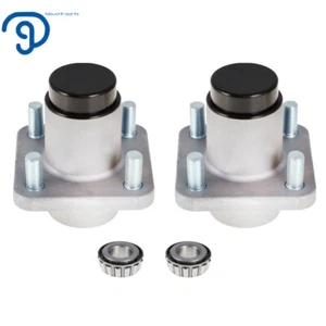 NEW 2x Front Wheel Hub Kit Bearings Seals For Club Car DS Golf Cart 1982-2002 - Picture 1 of 7