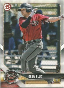 Drew Ellis Arizona Diamondbacks 2018 Bowman Draft - Imagen 1 de 3