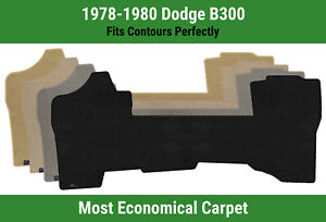 Lloyd Velourtex Front Row Carpet Mat for 1978-1980 Dodge B300 