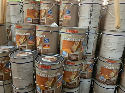 Wilckens Pur Langzeitlasur 5 l diverse Farben l/3,00 innen und außen Sonderpreis - Bild 1 von 4