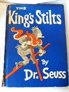 Dr. Seuss The King's Stilts (1939) *1st Edition* RARE Hardcover - Foto 1 di 8