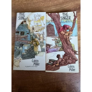 The Singer AND The Song by Calvin Miller SEE PICS 1977 1978 Poetry - Imagen 1 de 8
