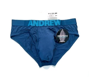 Andrew Christian  Size XL   Modal/Rayon FLY Briefs - Dark Teal - Roomy Pouch - Picture 1 of 12