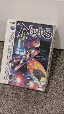 NiGHTS into Dreams (Sega Saturn, 1996) con panel de control 3D en caja original Foto 1 de 4