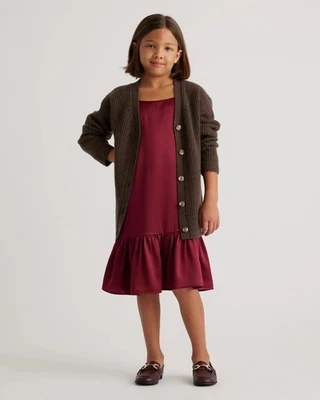 Новый с Ярлыками QUENCE kids монгольский кашемир рыбак стежок кардиган 12 лет - Изображение 1 из 4