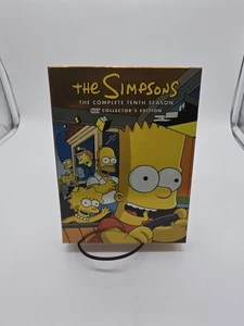 The Simpsons The Complete Tenth Season DVD 4 Disc Set Season 10 - Imagen 1 de 5