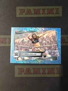 2025 Topps Chrome WWE Aqua Shimmer Refractor Wren Sinclair /199 - Picture 1 of 1