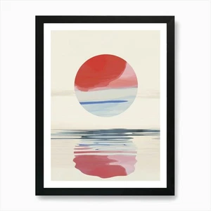 'Sunrise' 61 Art Print Framed Wall Art Poster Canvas Print Picture - Picture 1 of 4