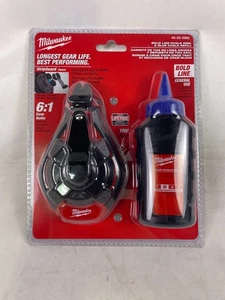 Milwaukee Werkzeug 48-22-3982 100 Fuß Bold Line Kreiderolle & blaue Kreidemine - Bild 1 von 2