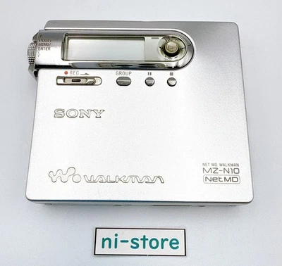 SONY MZ-N10 Walkman Net MD Mini Disc Portable Player Tested - Check description - Image 1 of 4