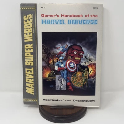 De colección TSR Gamers Handbook of the Marvel Universe MU1 Abomination Thru Dreadnought Foto 1 de 4