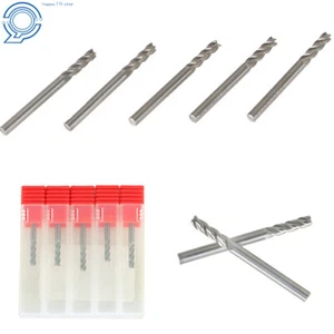 4 Flutes Carbide End Mill 1/8" Shank 1/2" Length Cut 1-1/2" Overall Lengt - Picture 1 of 9