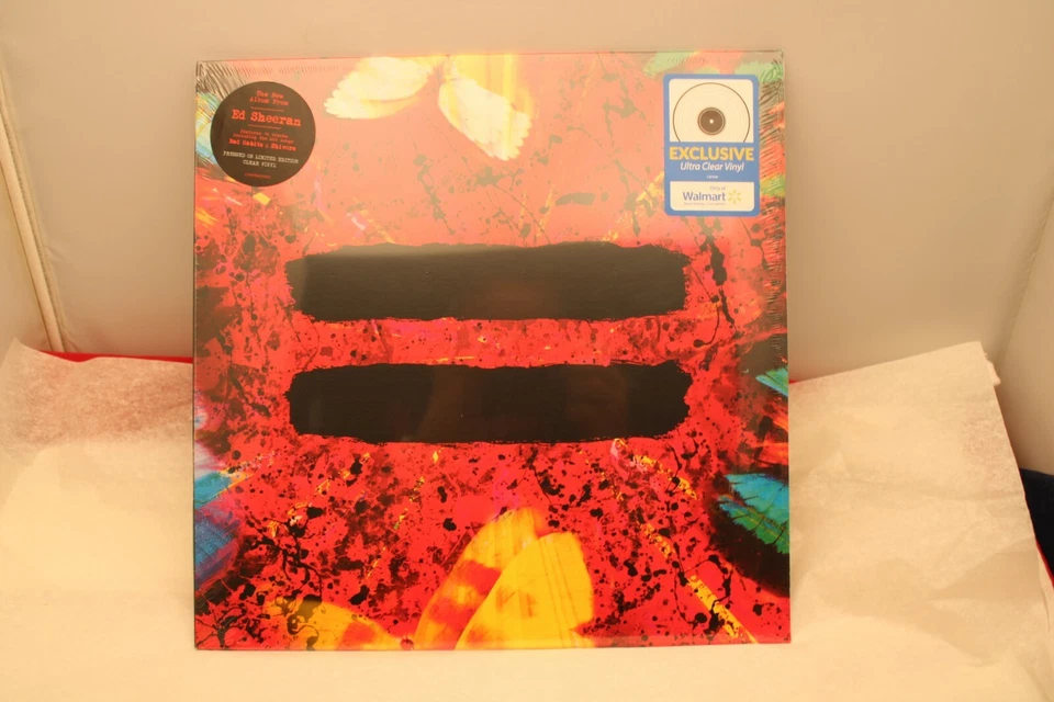 Ed Sheeran =  Limited Edition Ultra Clear Vinyl LP Walmart EQUAL - Image 1 of 1